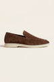 Leonis Suede Loafers Brown