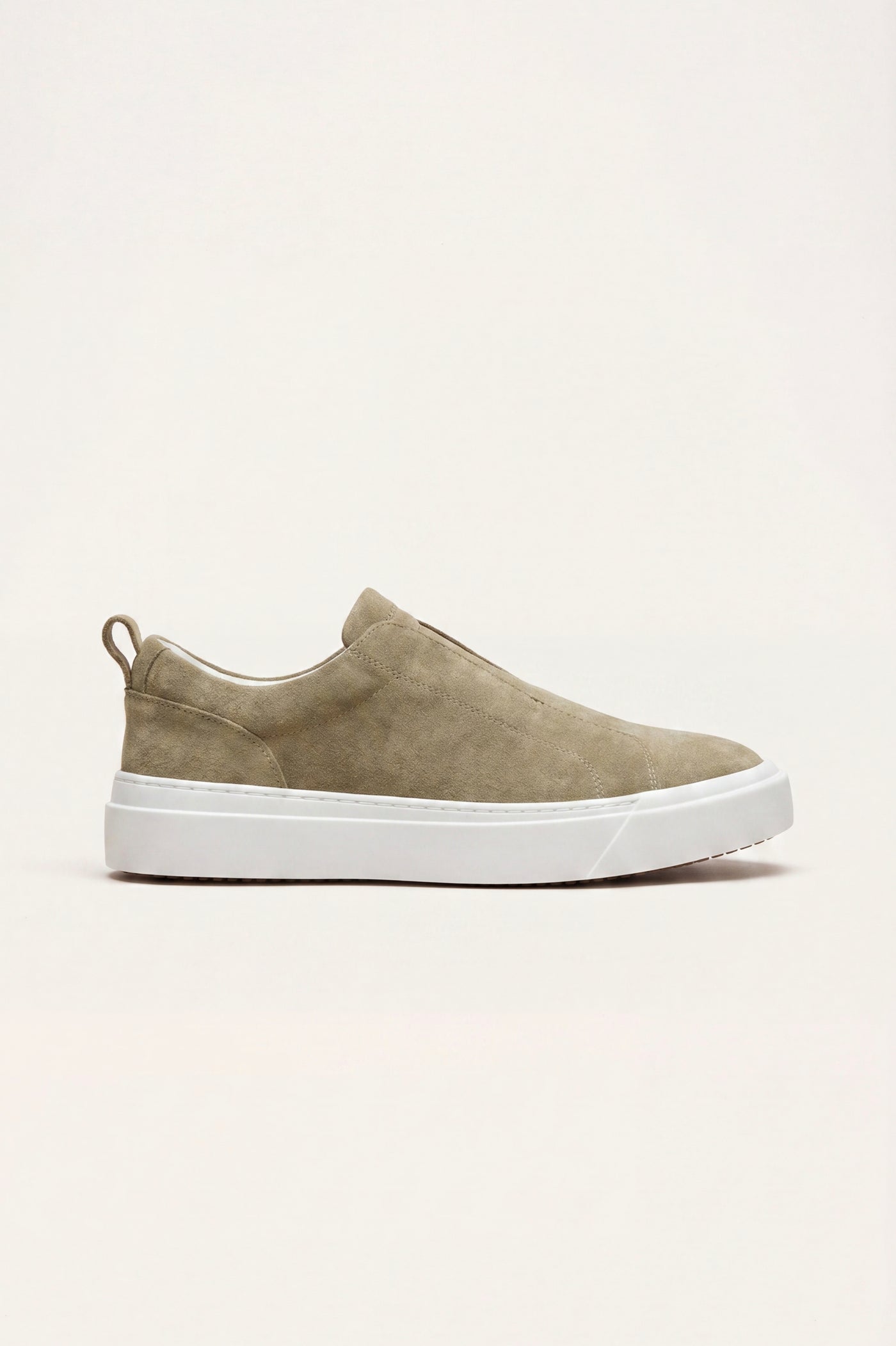 LeoMar V1 Suede Slip-On Khaki