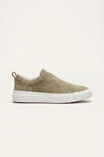 LeoMar V1 Suede Slip-On Khaki