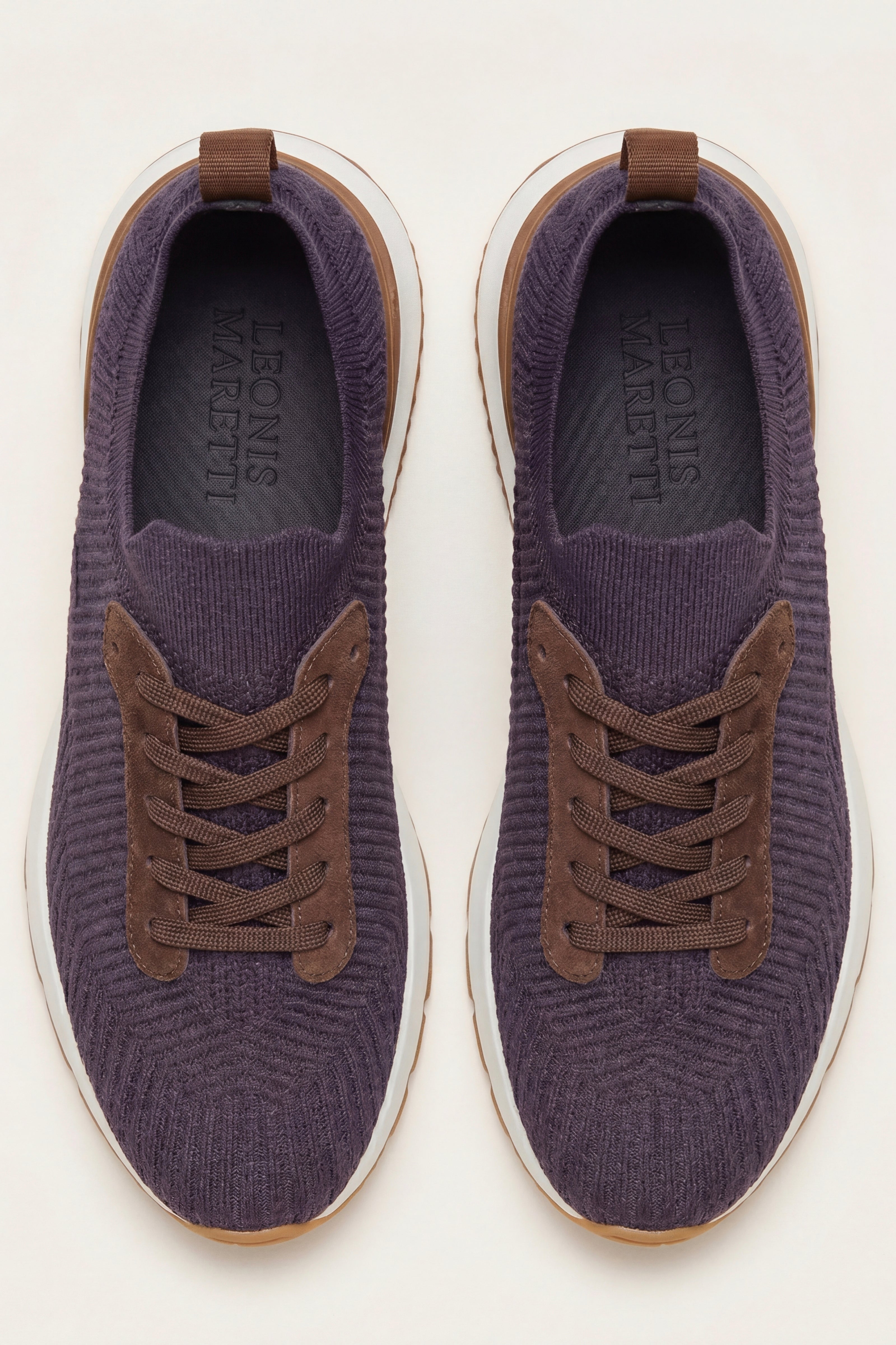 Avelino Mesh Runner Dark Purple