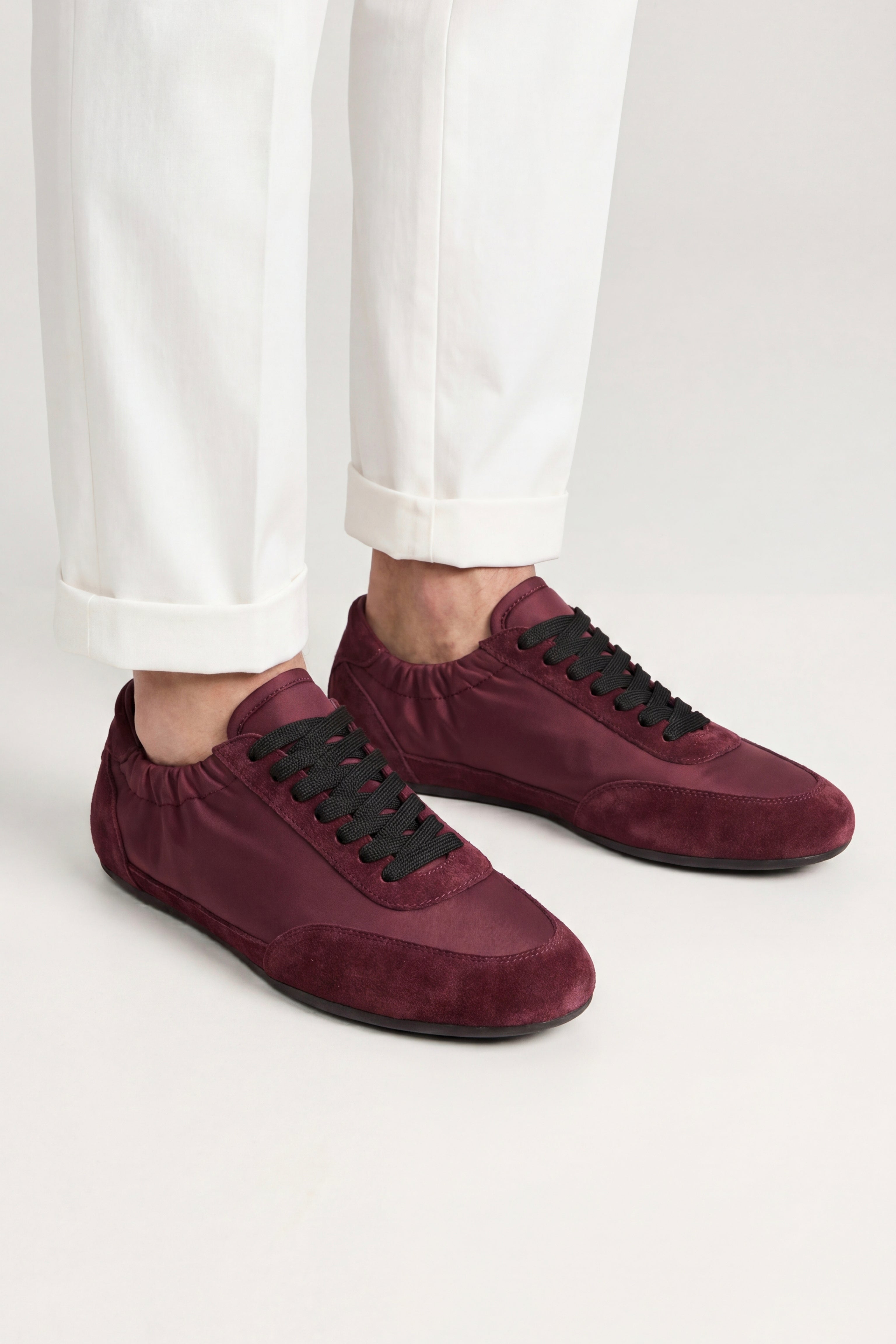 Averno Low Sneakers Burgundy