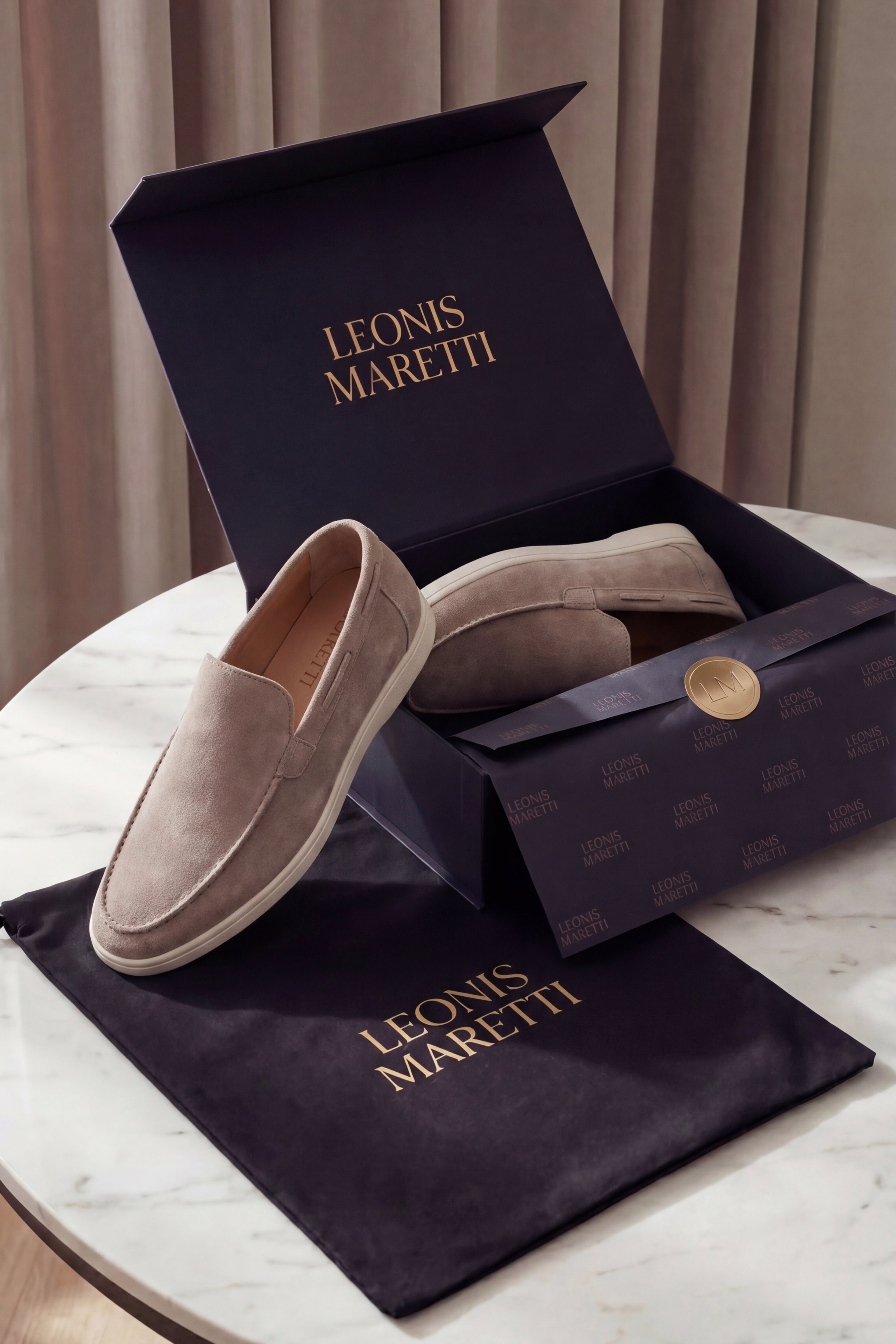 Leonis V2 Loafer Taupe