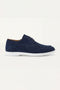 Maretti Suede Lace Shoes Navy