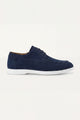 Maretti Suede Lace Shoes Navy
