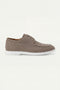 Maretti Suede Lace Shoes Mushroom Taupe