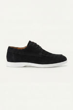 Maretti Suede Lace Shoes Black