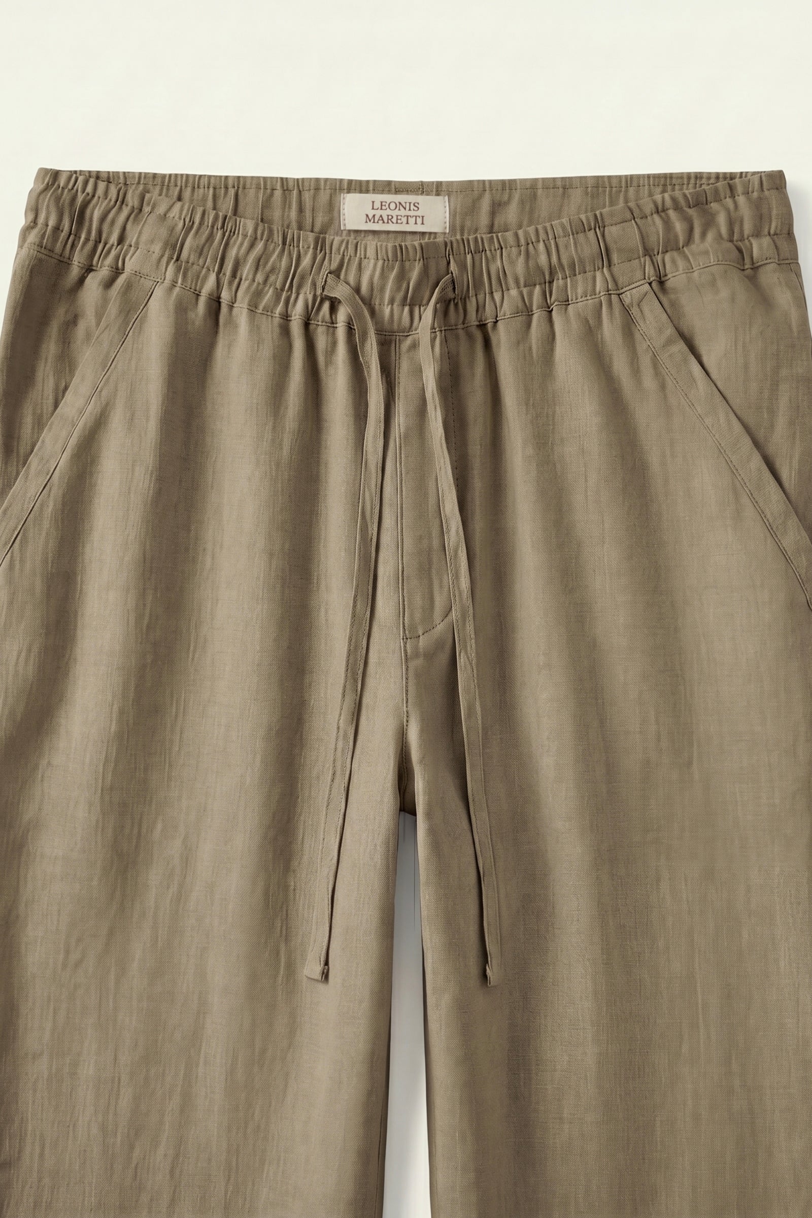 Sestri Tencel Drawstring Trouser Khaki