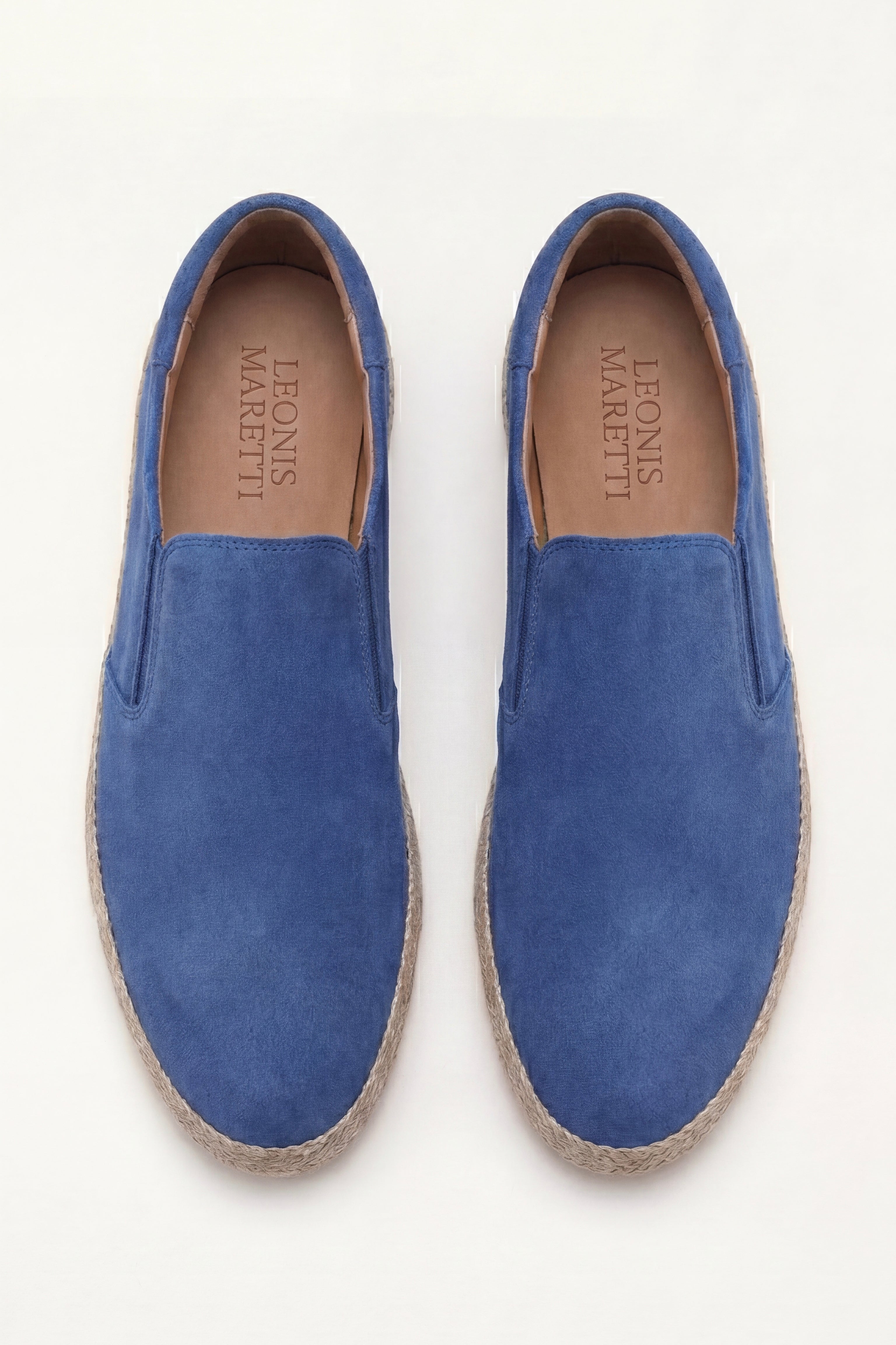 Valeno Suede City Loafers Blue