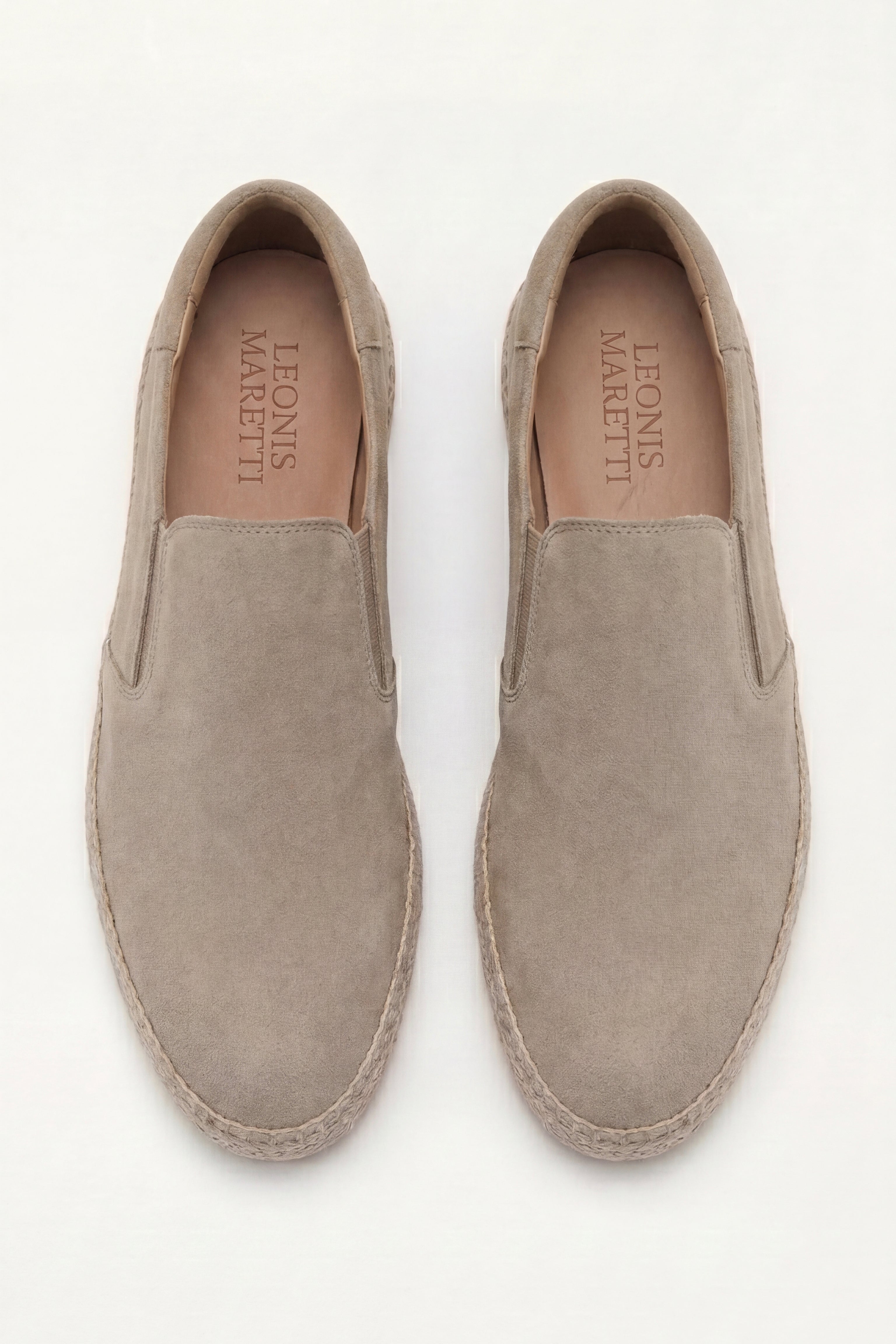 Valeno Suede City Loafers Khaki