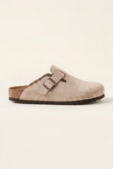 Marcello Suede Clog Oatmeal