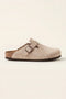 Marcello Suede Clog Oatmeal
