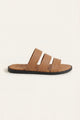 Santorini Leather Sandal Tan