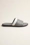 Portofino Leather Sandal Grey