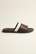 Portofino Leather Sandal Brown