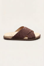 Como Cross Sandal Brown