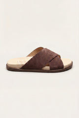 Como Cross Sandal Brown
