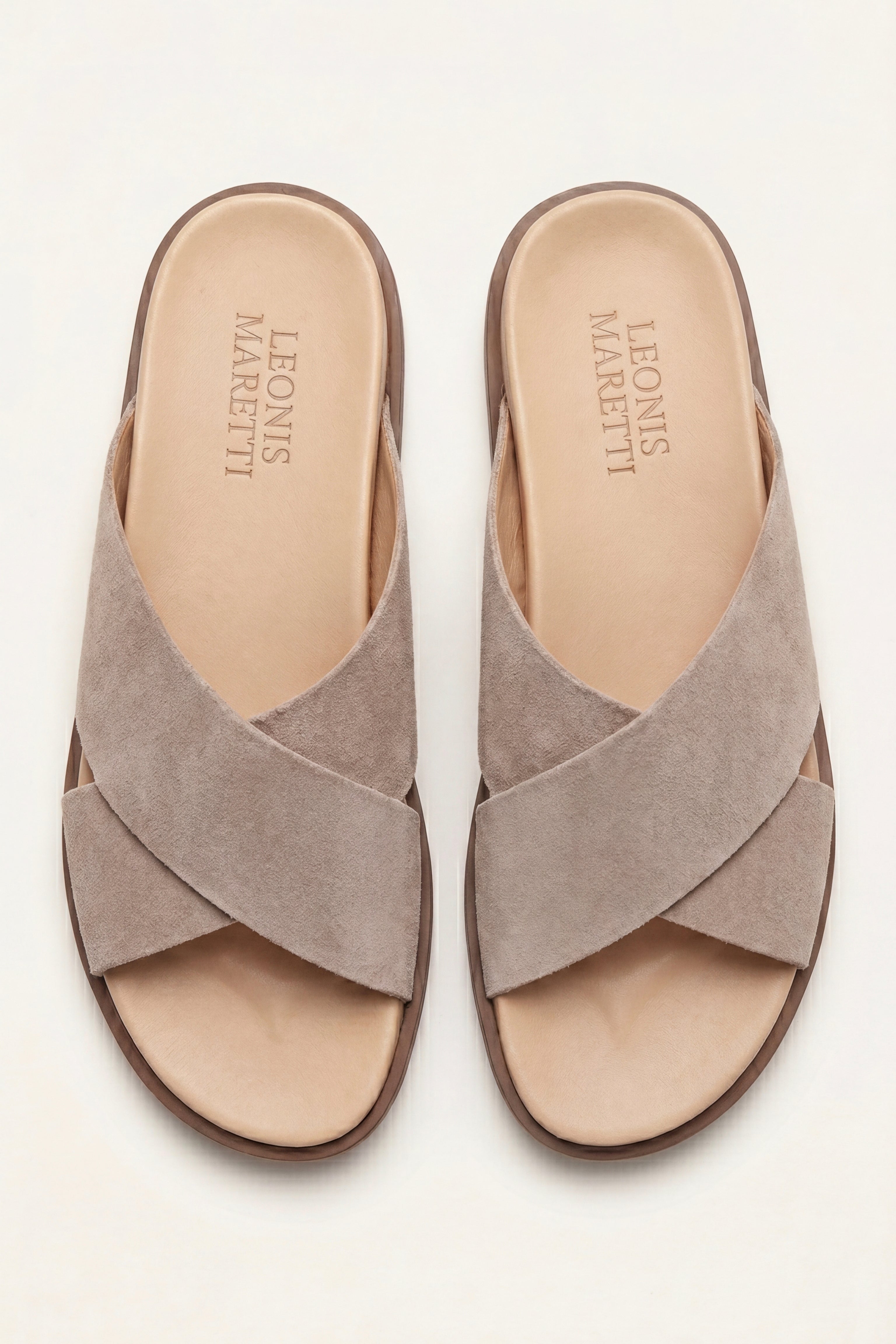 Como Cross Slides Beige