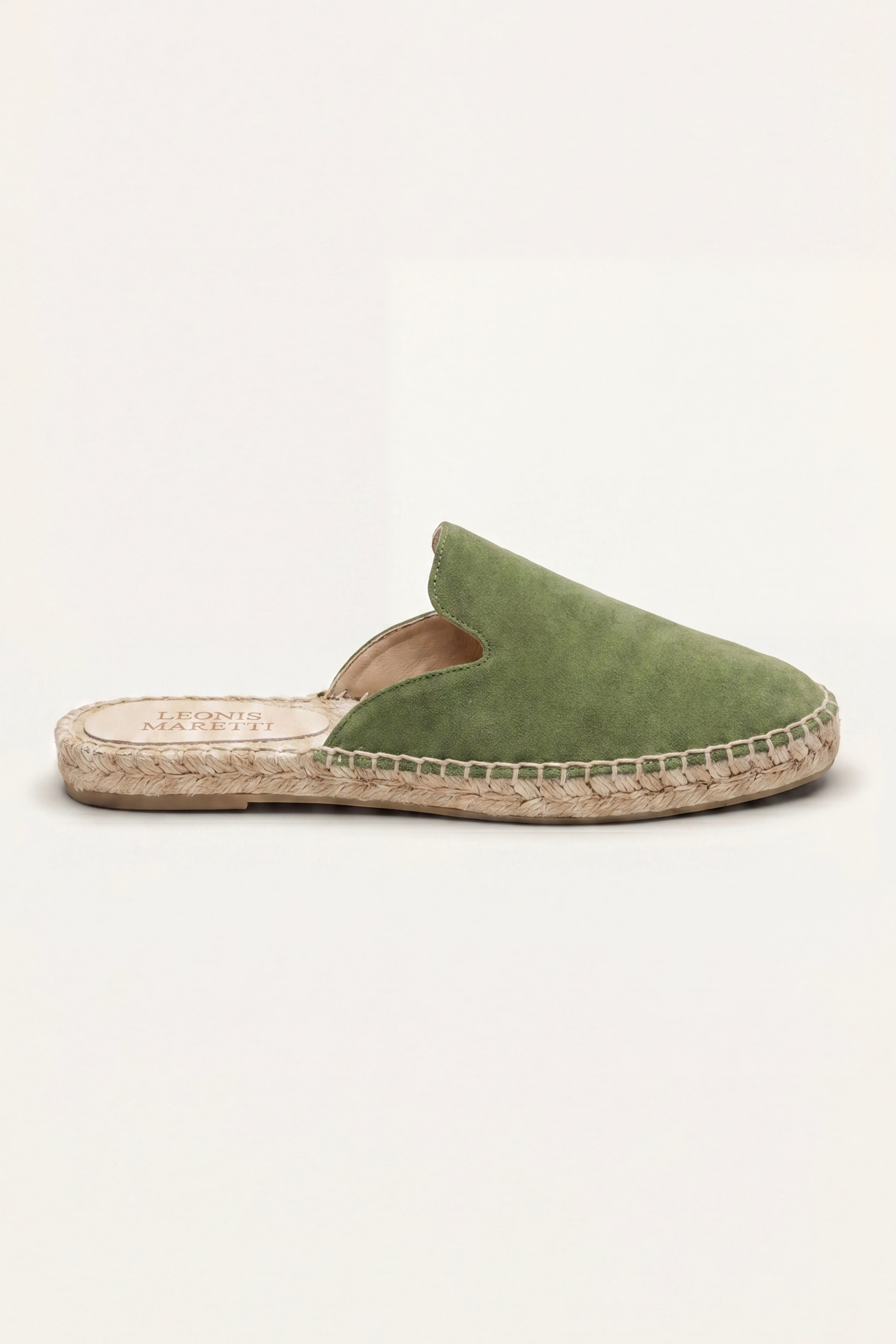 Taormina Espadrille Mule Green