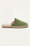 Taormina Espadrille Mule Green