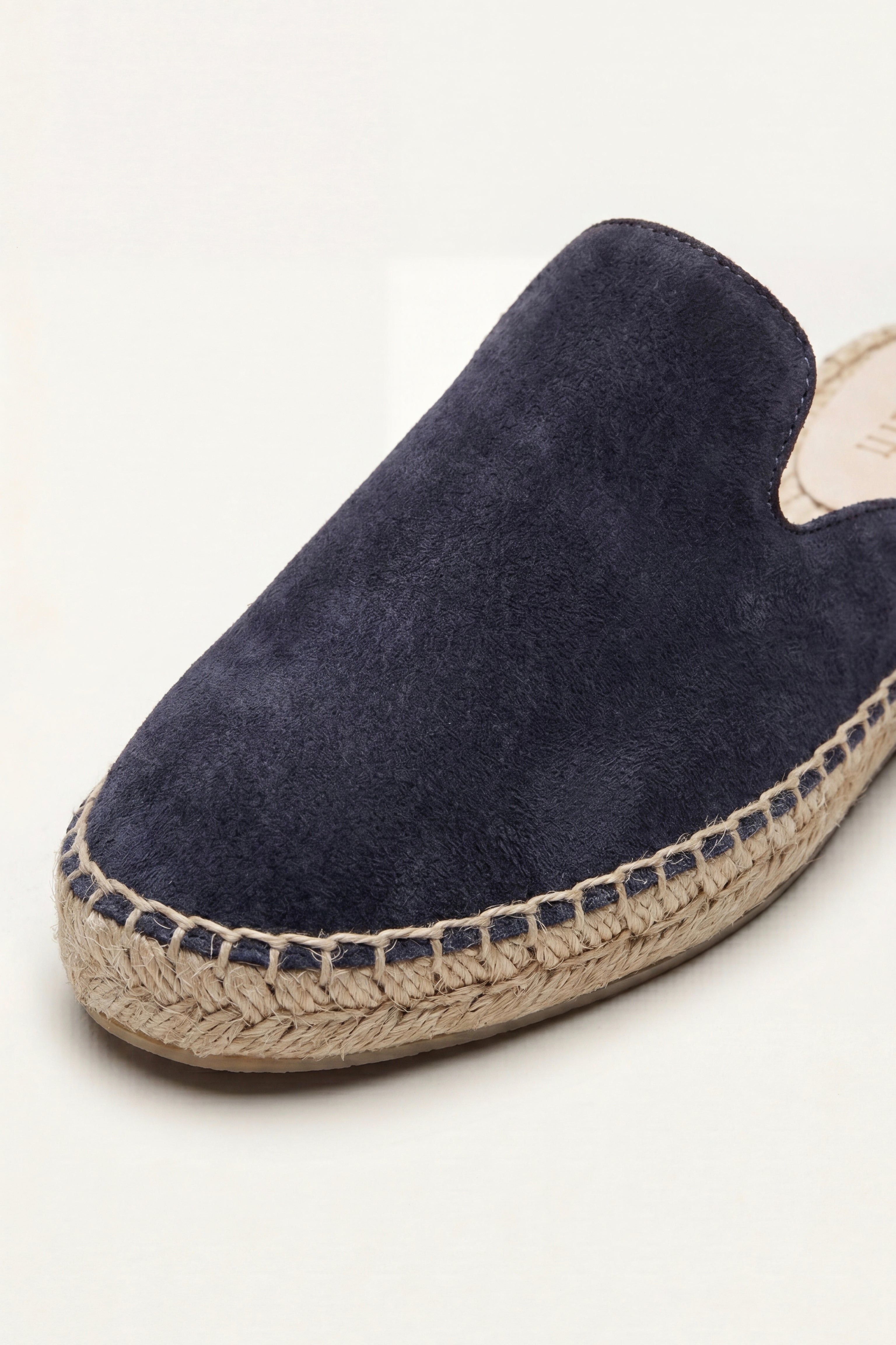 Taormina Espadrille Mule Navy