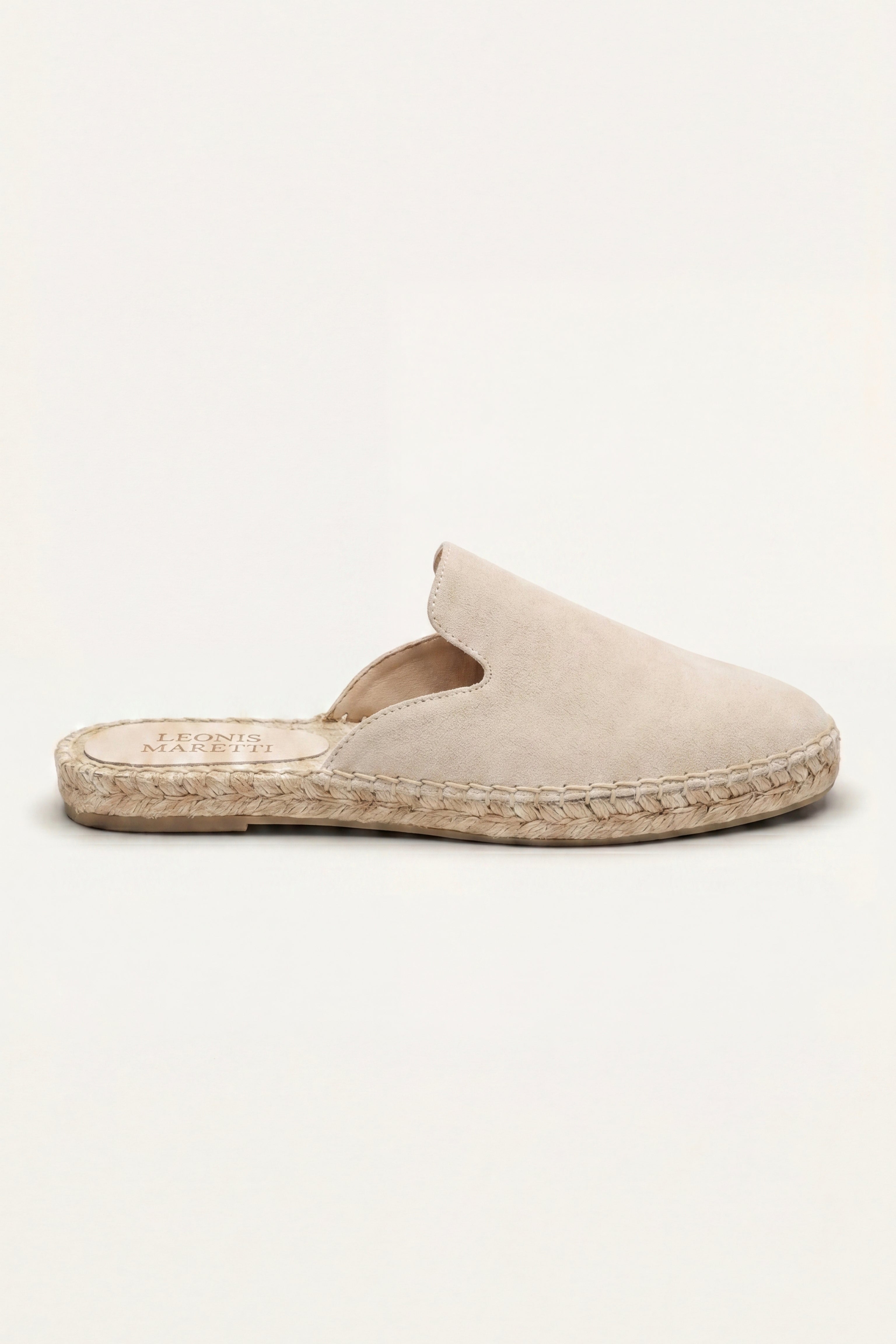 Taormina Espadrille Mule Beige