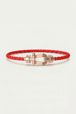 Ortigia Rose Gold Bracelet Red