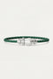 Ortigia Platinum Bracelet Forest Green