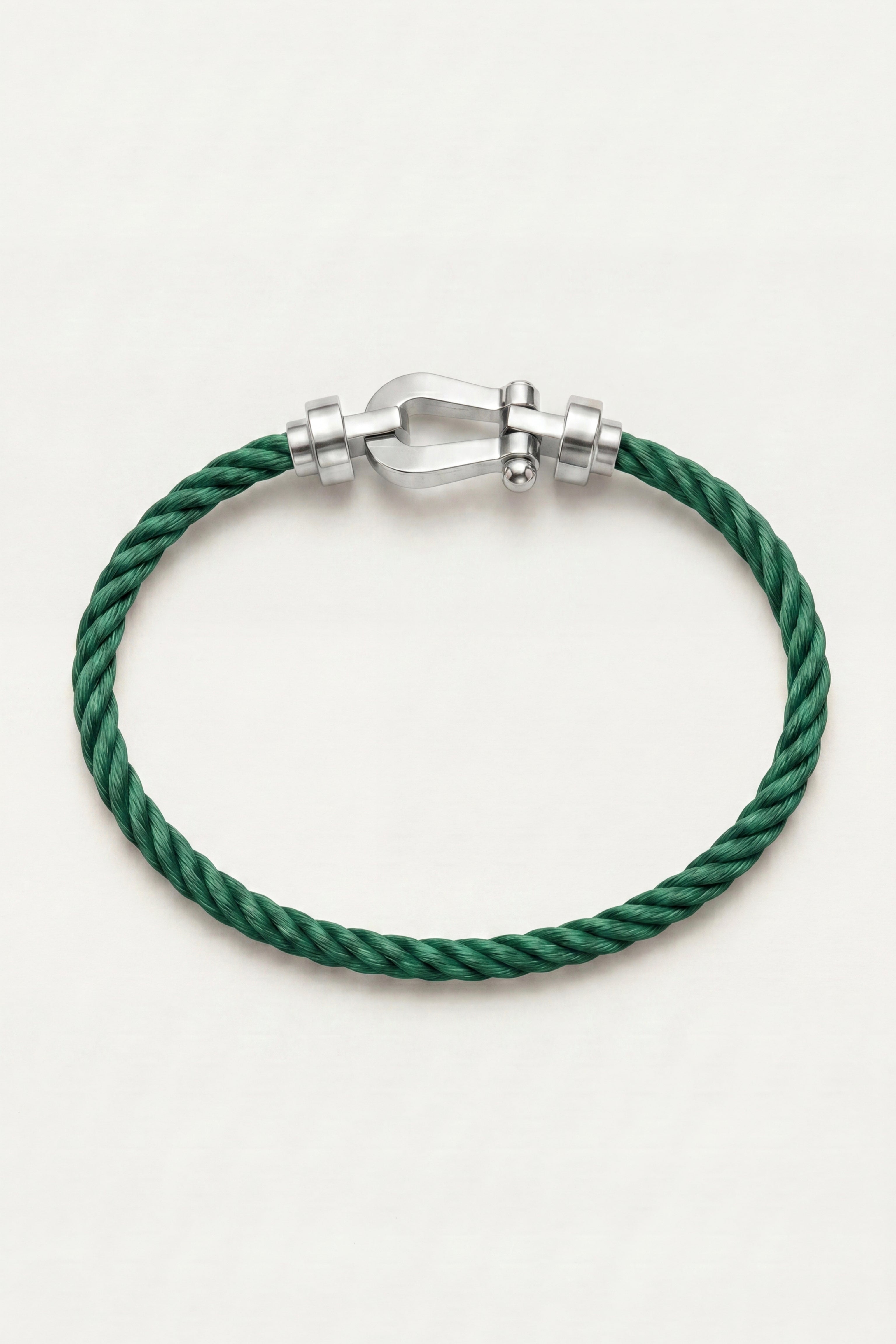 Ortigia Platinum Bracelet Forest Green