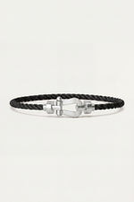 Ortigia Platinum Bracelet Black