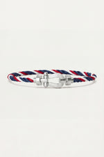 Ortigia Platinum Bracelet Blue/Red/White