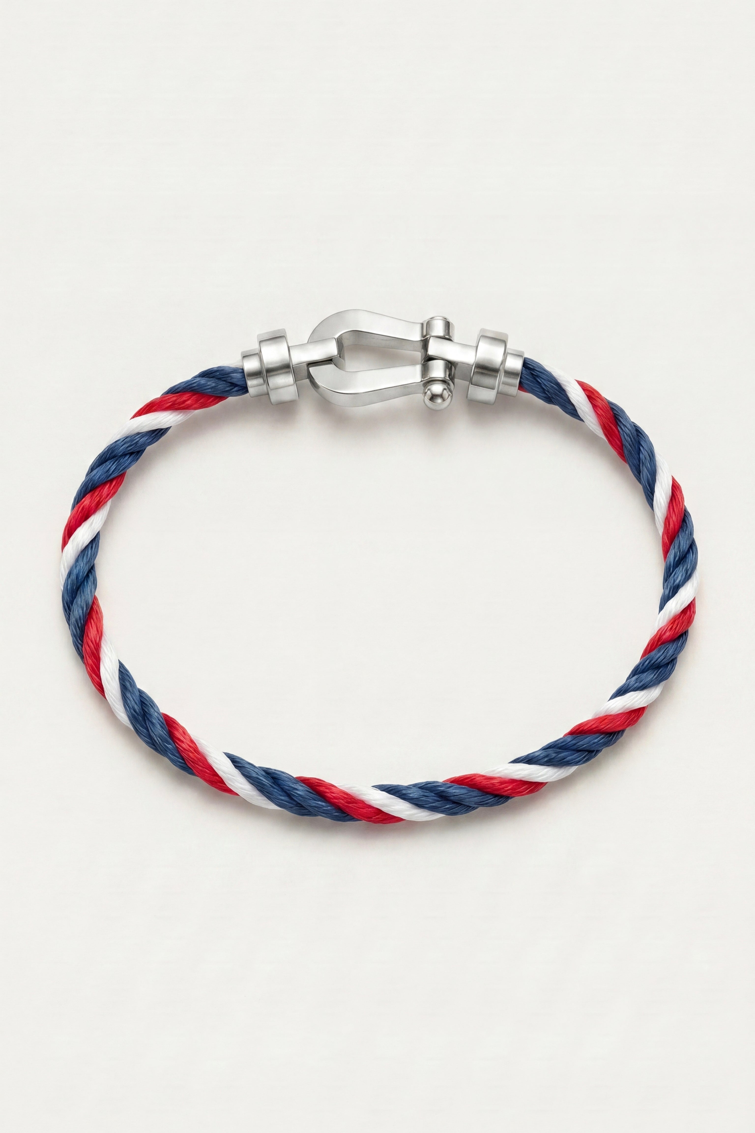 Ortigia Platinum Bracelet Blue/Red/White
