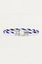 Ortigia Platinum Bracelet Blue/White