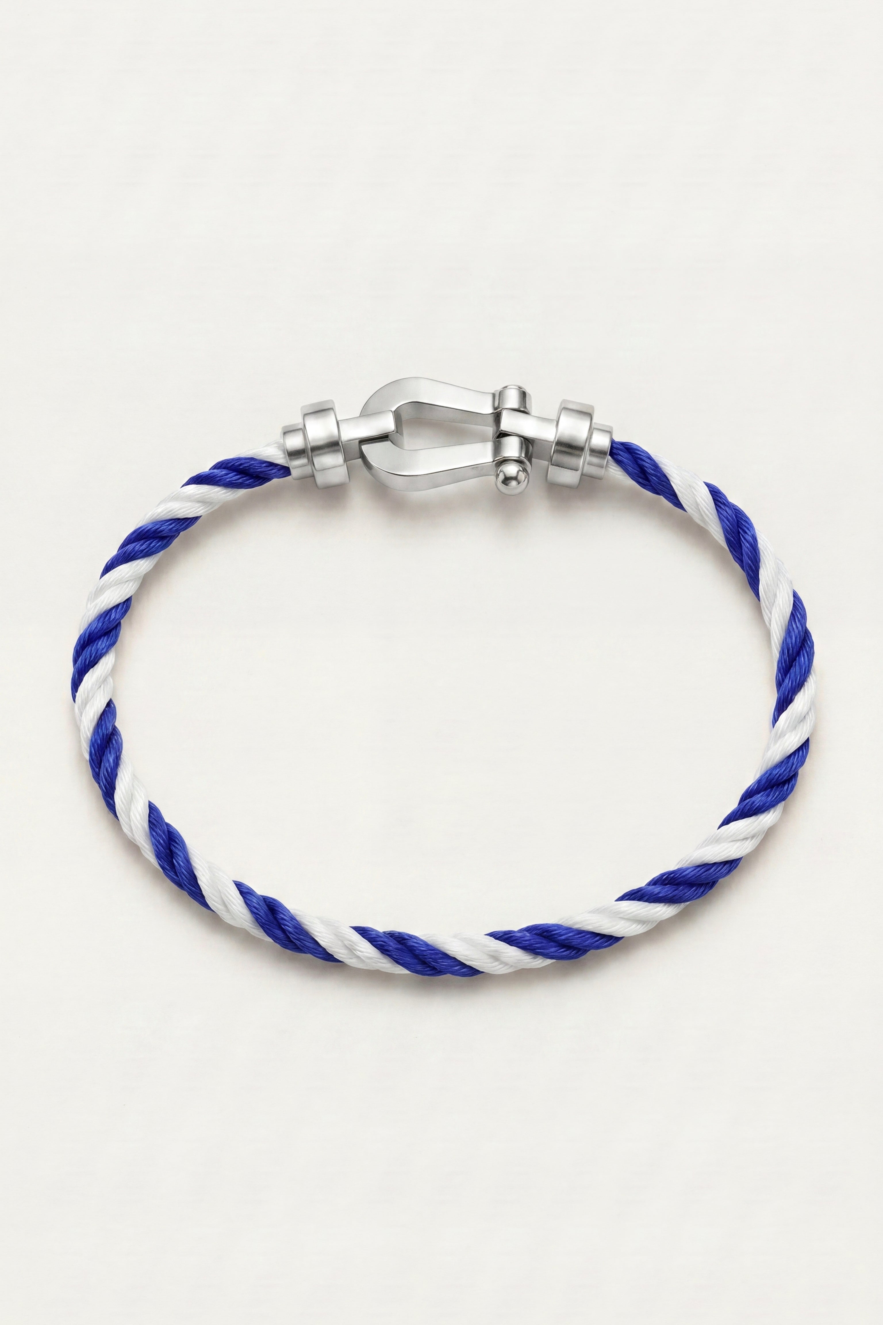 Ortigia Platinum Bracelet Blue/White