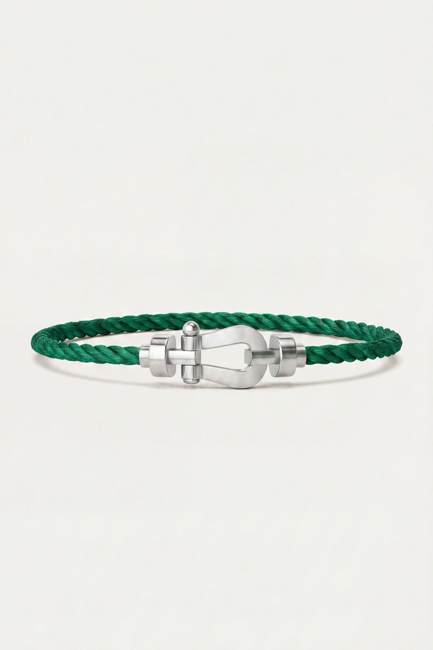 Ortigia Platinum Bracelet Emerald Green