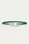 Ortigia Platinum Bracelet Emerald Green