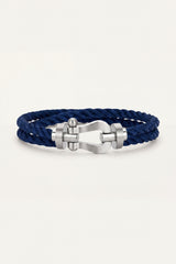 Siracusa Dual Strand Bracelet Navy
