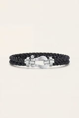 Siracusa Dual Strand Bracelet Black