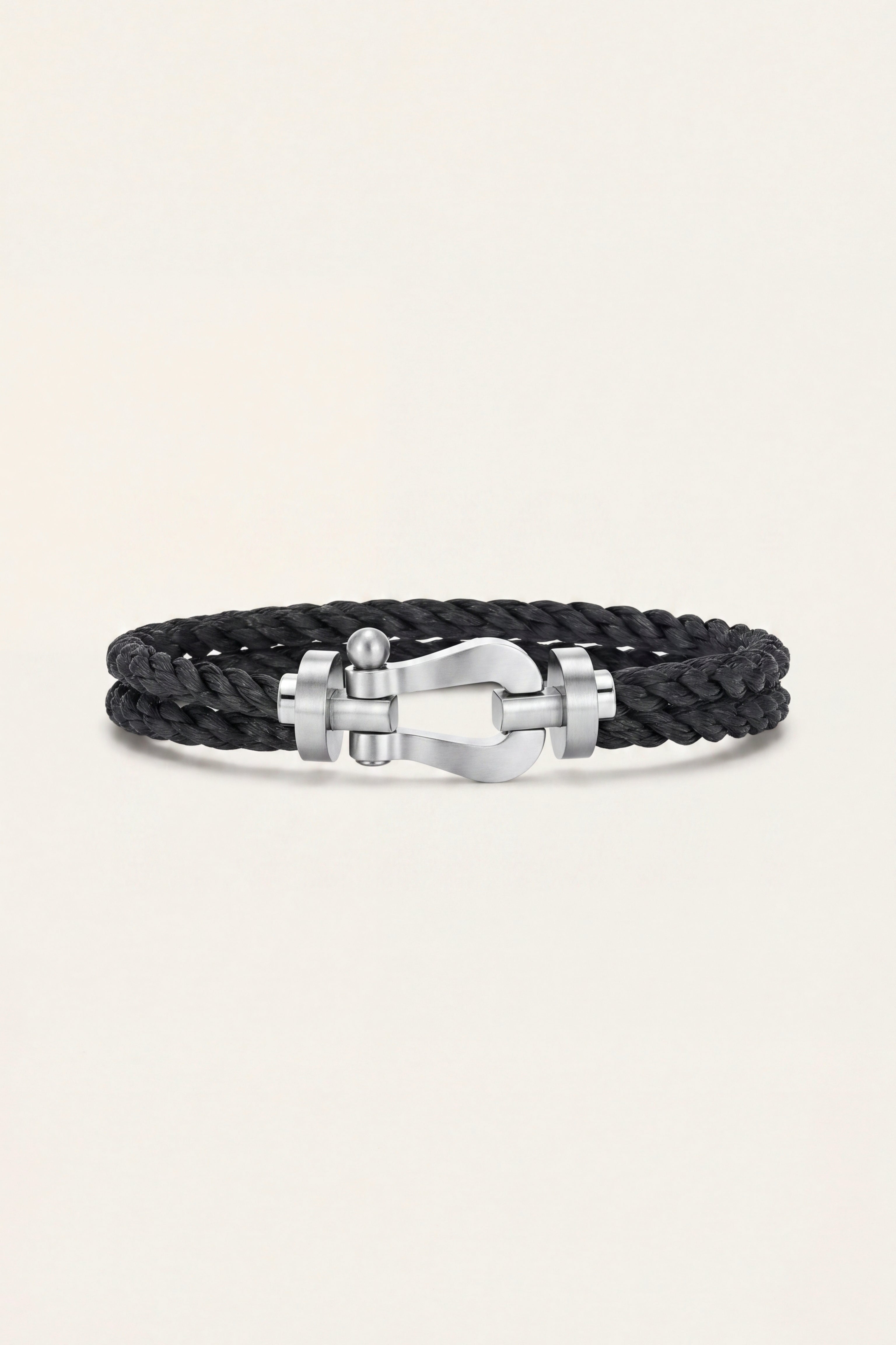 Siracusa Dual Strand Bracelet Black