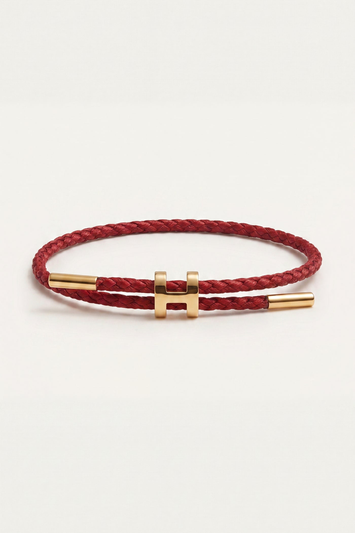 Savona Woven Bracelet Burgundy