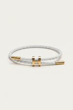 Savona Woven Bracelet White