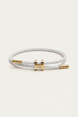 Savona Woven Bracelet White
