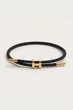 Savona Woven Bracelet Black