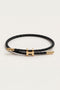Savona Woven Bracelet Black