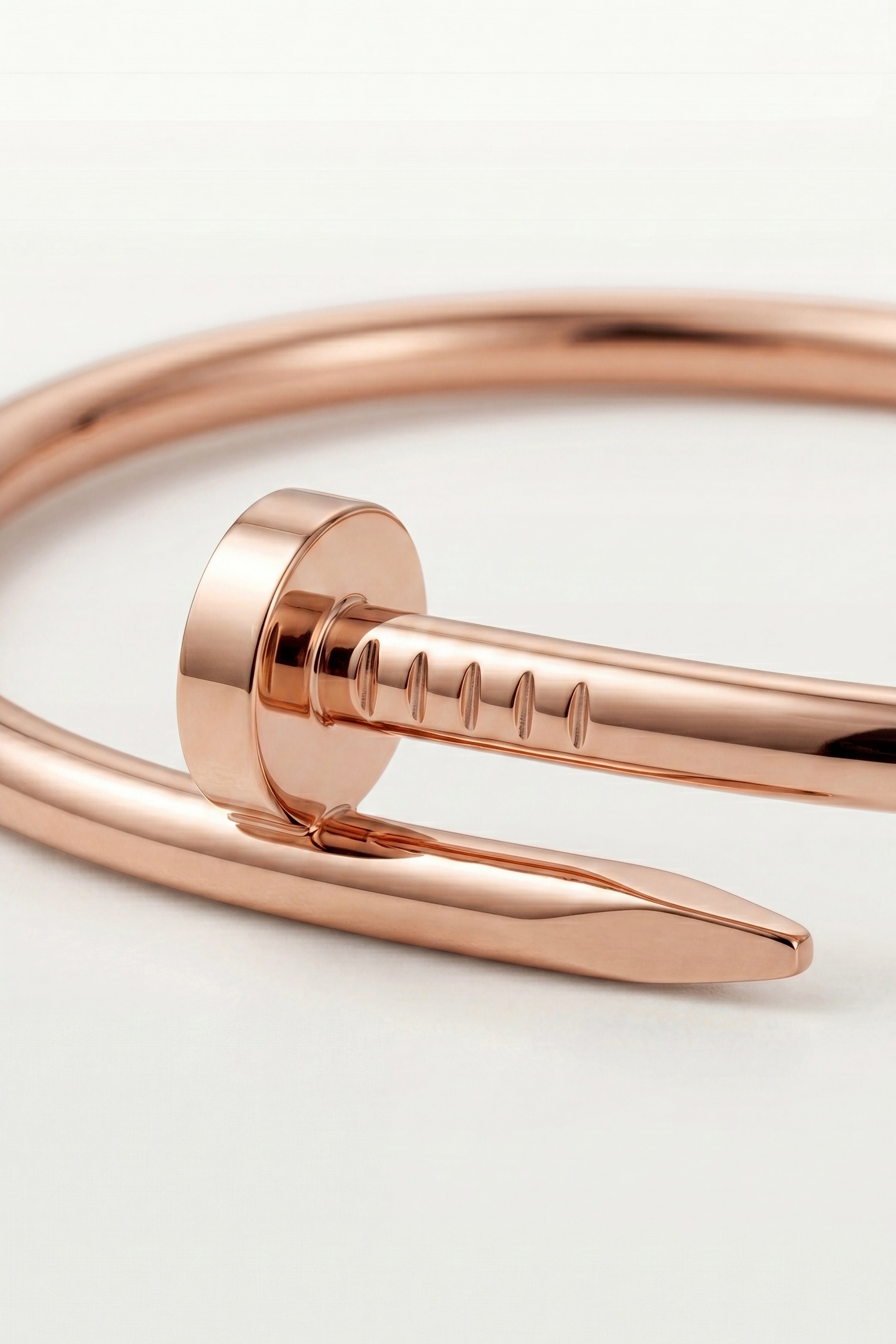 Varenna Sculpted Bracelet Rose Gold