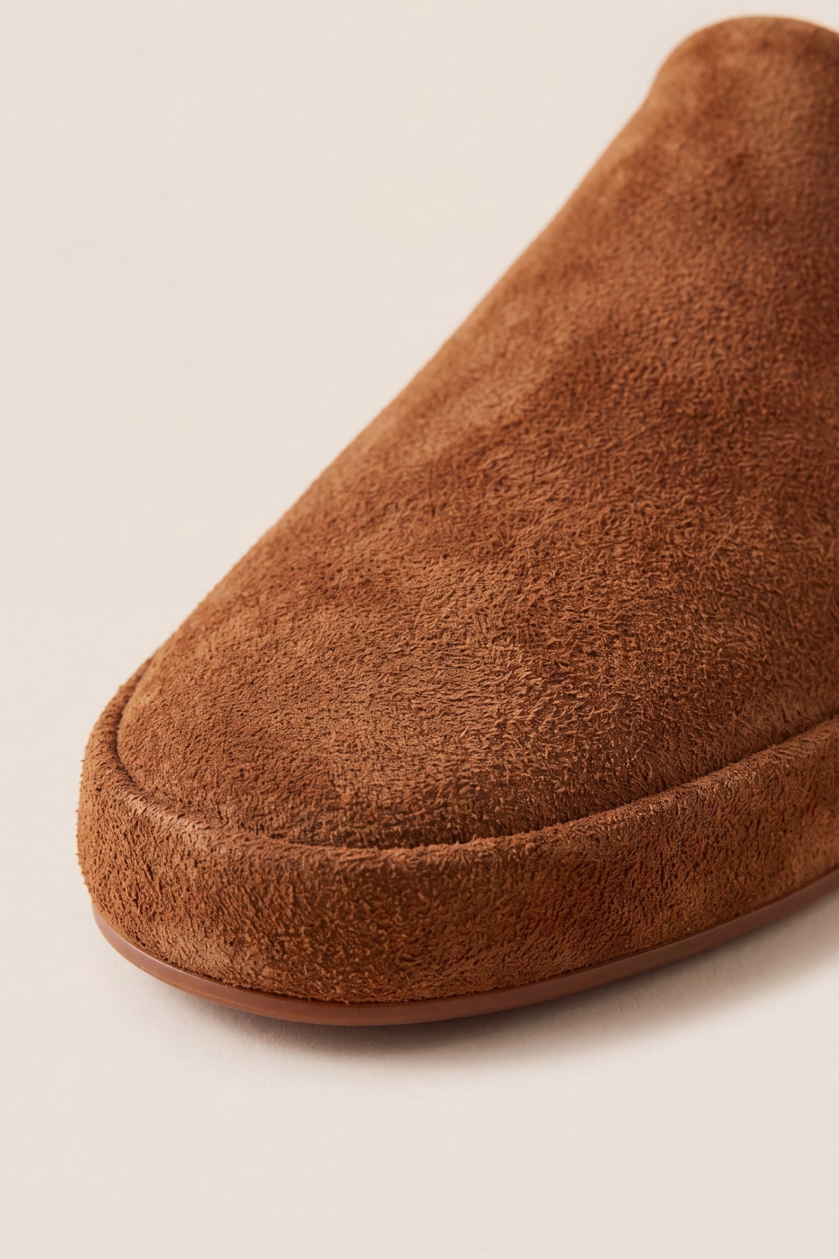 Perugia Suede Mule Tan