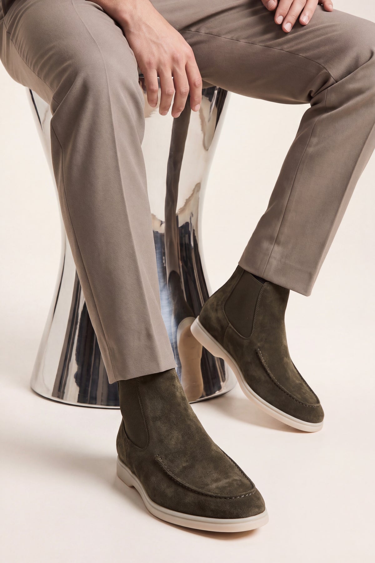 Mantova Chelsea Boots Olive