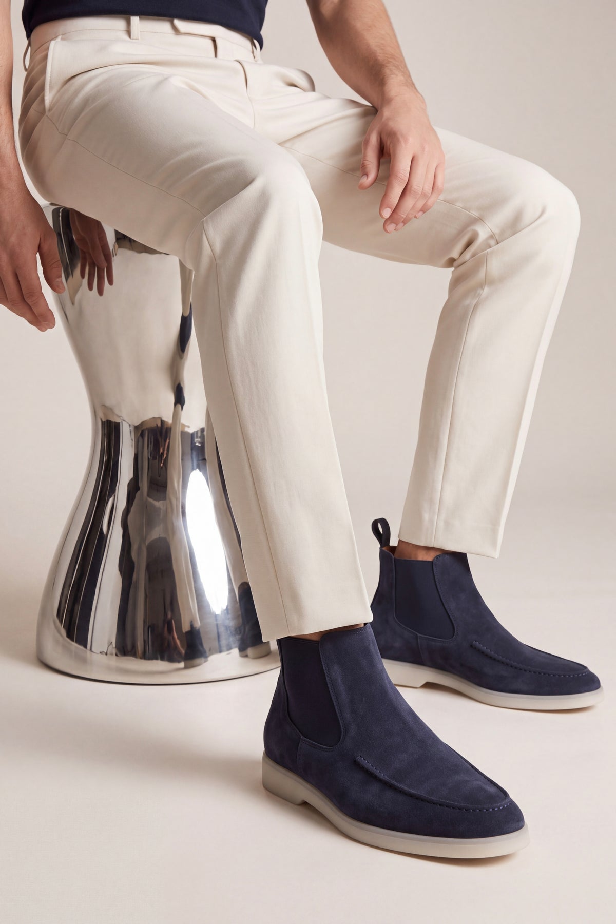 Mantova Chelsea Boots Navy