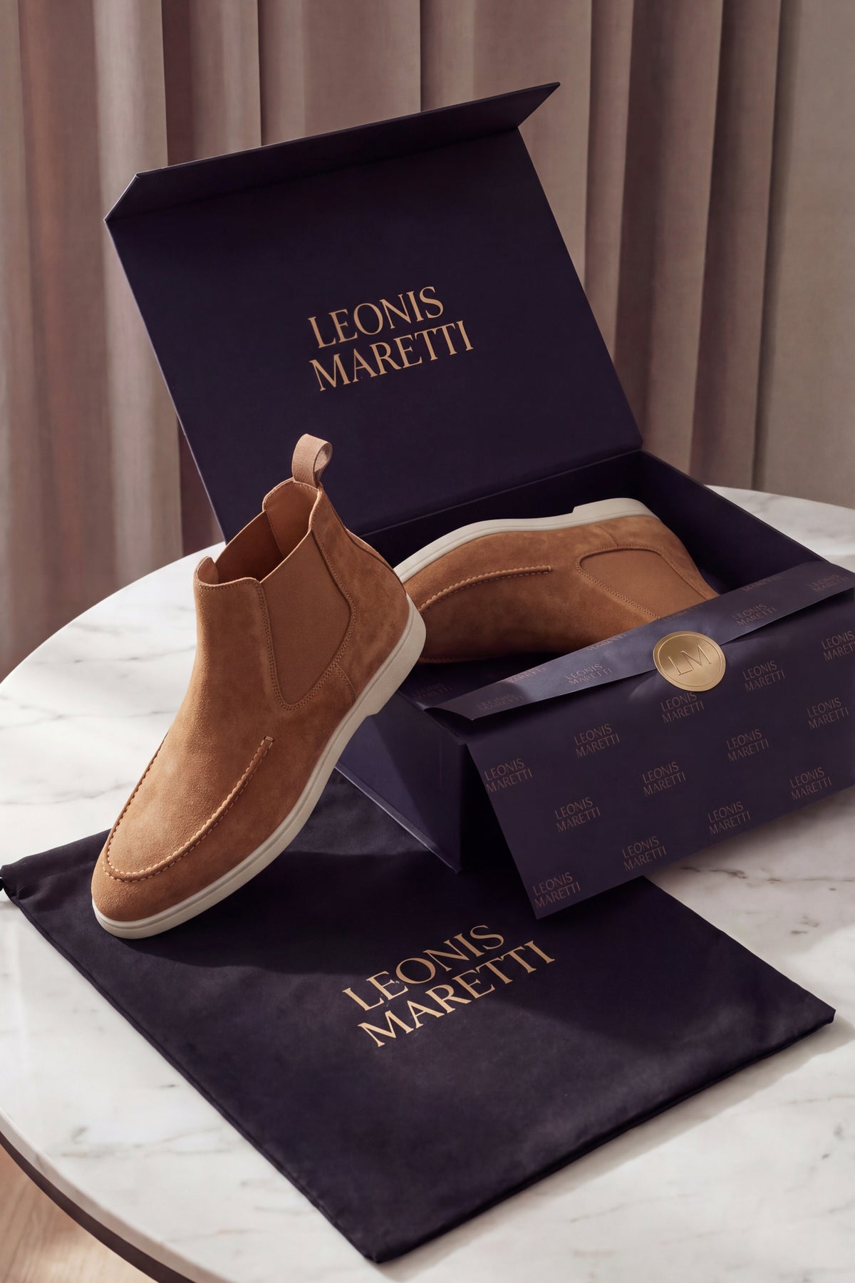 Mantova Chelsea Boots Tan