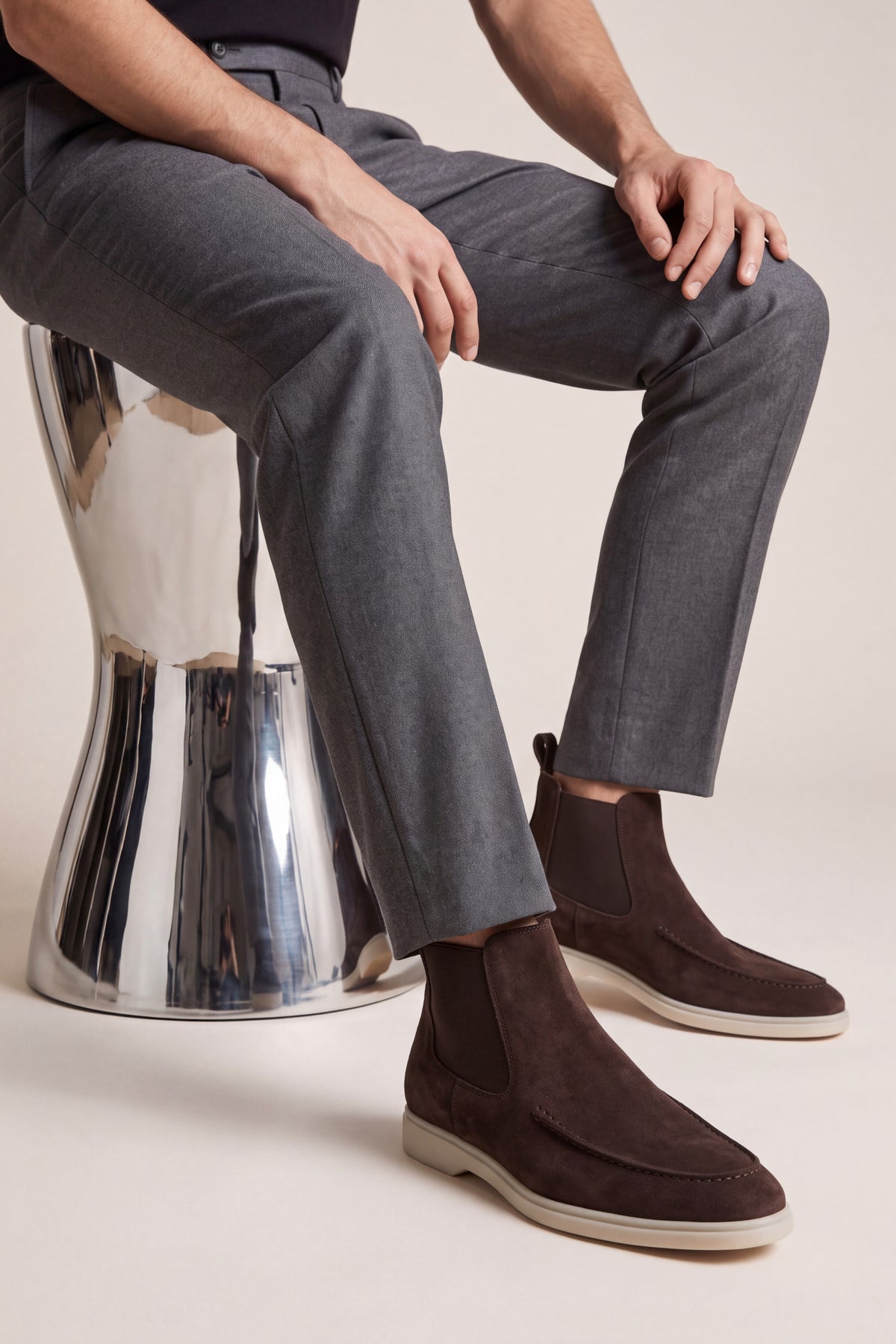 Mantova Chelsea Boots Dark Brown
