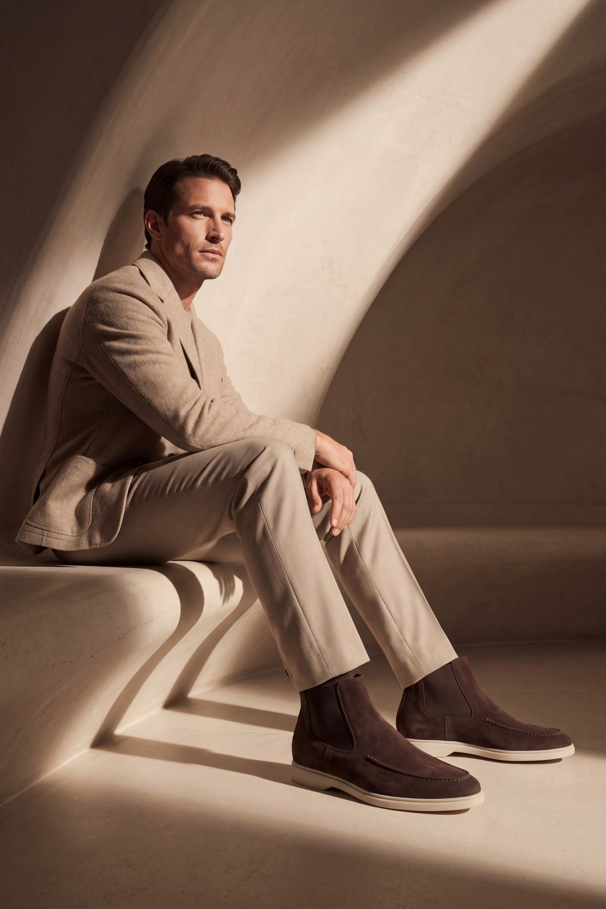 Mantova Chelsea Boots Dark Brown